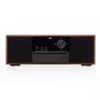 Mini veža JVC RD-E761, 2x8 W RMS, Bluetooth 4.2, USB, CD, FM, drevené puzdro, čierna
