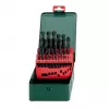 Metabo 627152000 Sada špirálových vrtákov do kovu HSS, 25 kusov, DIN 338