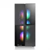 PC skriňa Thermaltake Versa T26 TG ARGB Midi Tower čierna