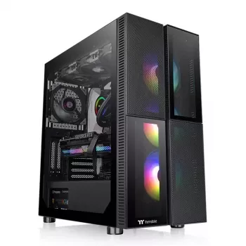 PC skriňa Thermaltake Versa T26 TG ARGB Midi Tower čierna