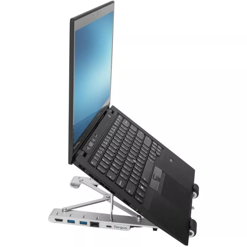 Prenosný stojan s integrovaným dockom dokovacia stanica + držiak na notebook USB-C 3.2 Gen 1 Thunderbolt 3