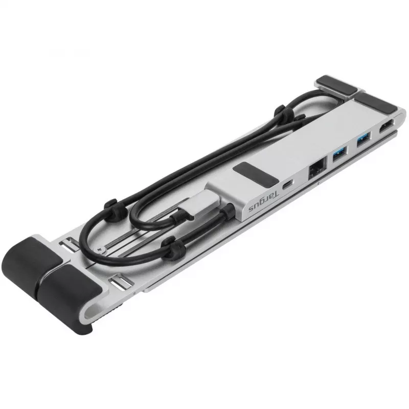 Prenosný stojan s integrovaným dockom dokovacia stanica + držiak na notebook USB-C 3.2 Gen 1 Thunderbolt 3