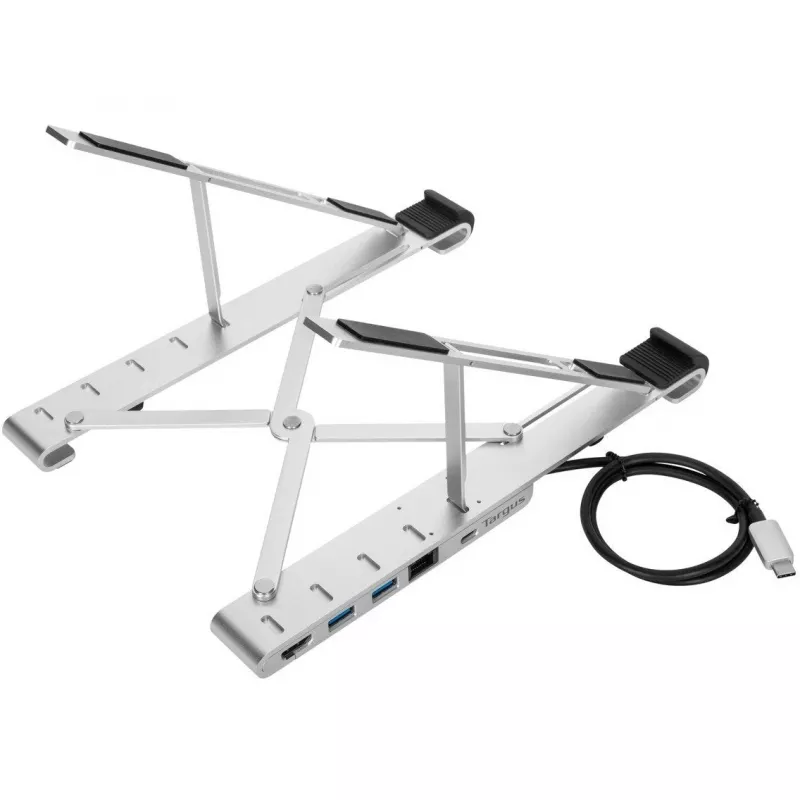 Prenosný stojan s integrovaným dockom dokovacia stanica + držiak na notebook USB-C 3.2 Gen 1 Thunderbolt 3