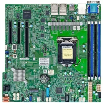Supermicro - základná doska X12STH-LN4F - micro ATX - LGA1200 Socket C256 čipset USB 3.2 Gen 1 4 x Gigabit LAN onboard grafika
