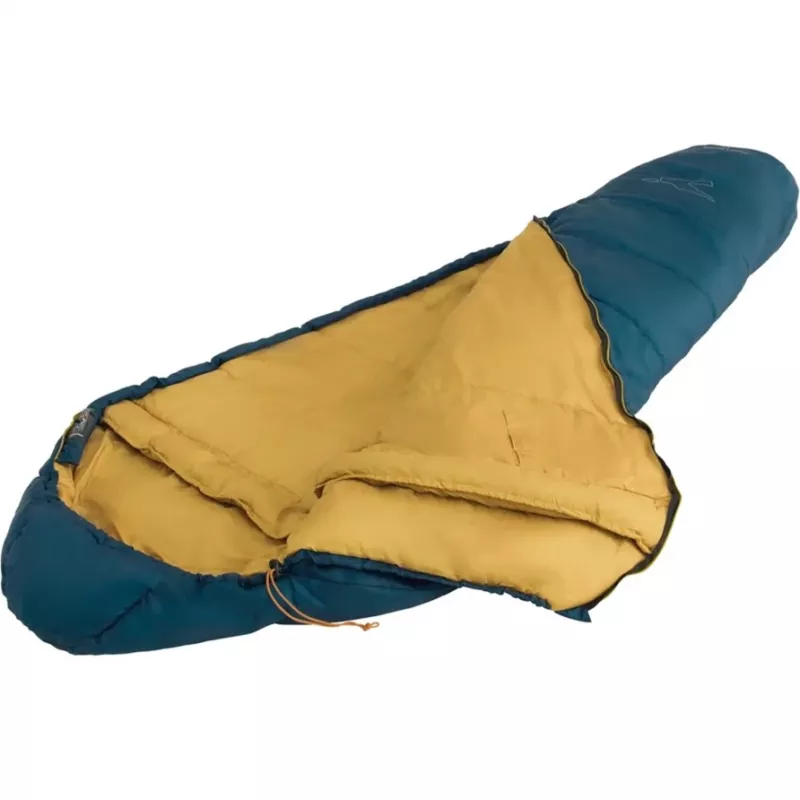 Spací vak easy camp Falcon II Mummy -1°C, tmavomodrý, model 240216