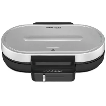 Rommelsbacher WA 1250 vaflovač 2 vafle 1250 W strieborný