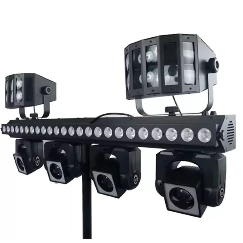 LIGHT4ME MT BAR 3 - osvetľovacia sada, multi efekt