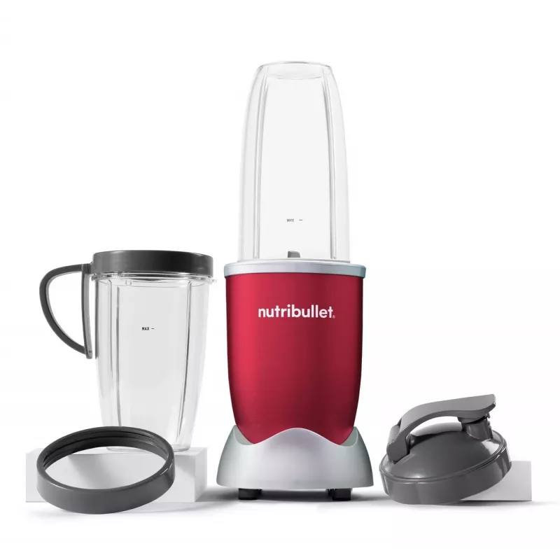 NutriBullet NB907R 0,9 L kuchynský mixér 900 W červený, strieborný