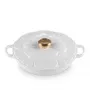 Le Creuset Gourmet Professional hrniec kvet 26 cm biely