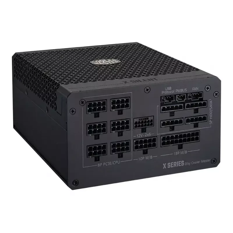 Napájací zdroj Cooler Master X Silent Edge Platinum 1100 W 24-pin ATX čierny