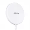 AUEKY Aircore Magnetic LC-A1 bezdrôtová magnetická nabíjačka QI USB-C 15W biela