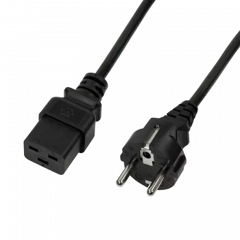 LogiLink CP152 napájací kábel čierny 1,8 m CEE7/7 IEC C19 (CP152)