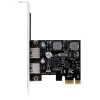 EXSYS 2-portová USB 3.2 Gen 1 PCIe karta 3A Renesas