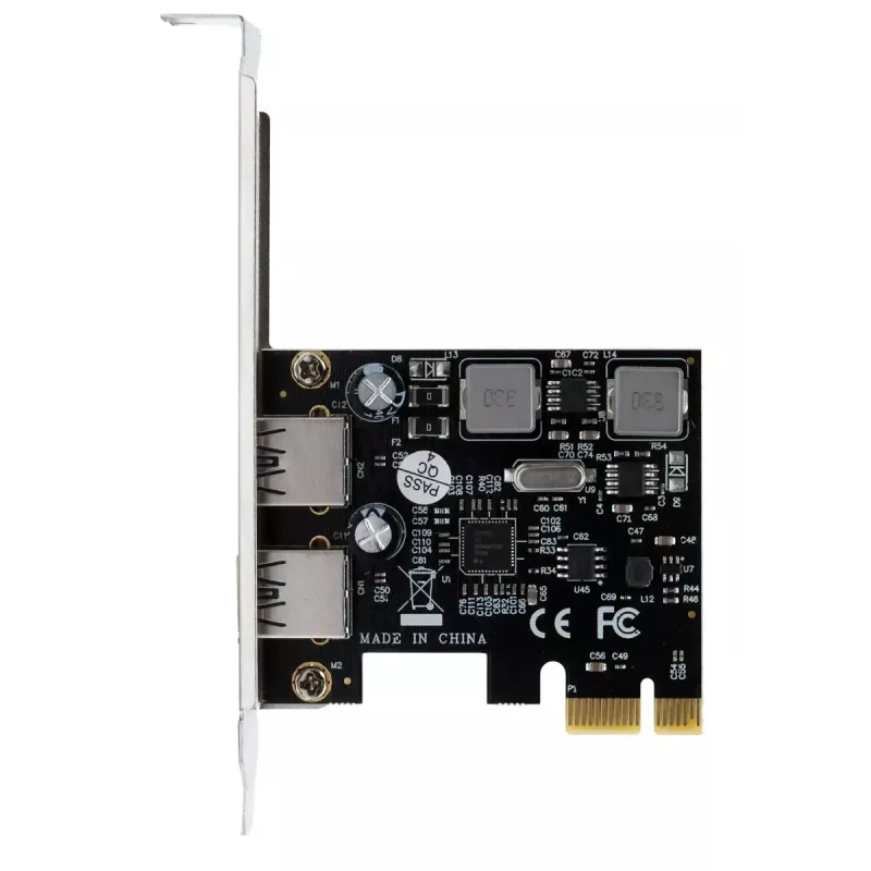 EXSYS 2-portová USB 3.2 Gen 1 PCIe karta 3A Renesas