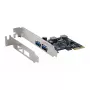 EXSYS 2-portová USB 3.2 Gen 1 PCIe karta 3A Renesas