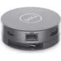 Dell 6-in-1-USB-C-multiport adaptér – DA305 - káblový - USB 3.2 Gen 2 (3.1 Gen 2) Type-C - 10,100,1000 Mbit/s - strieborný - 3840 x 2160 pixelov - Dell