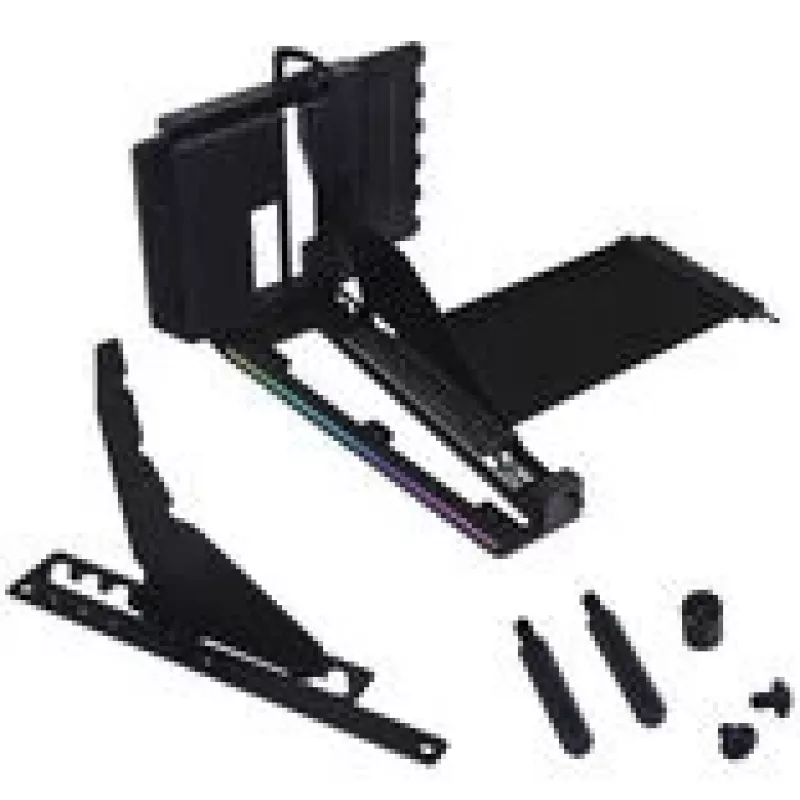 Sada pre vertikálnu montáž GPU Lian Li VG4-5-V4 s PCIe 5.0 riser káblom, čierna
