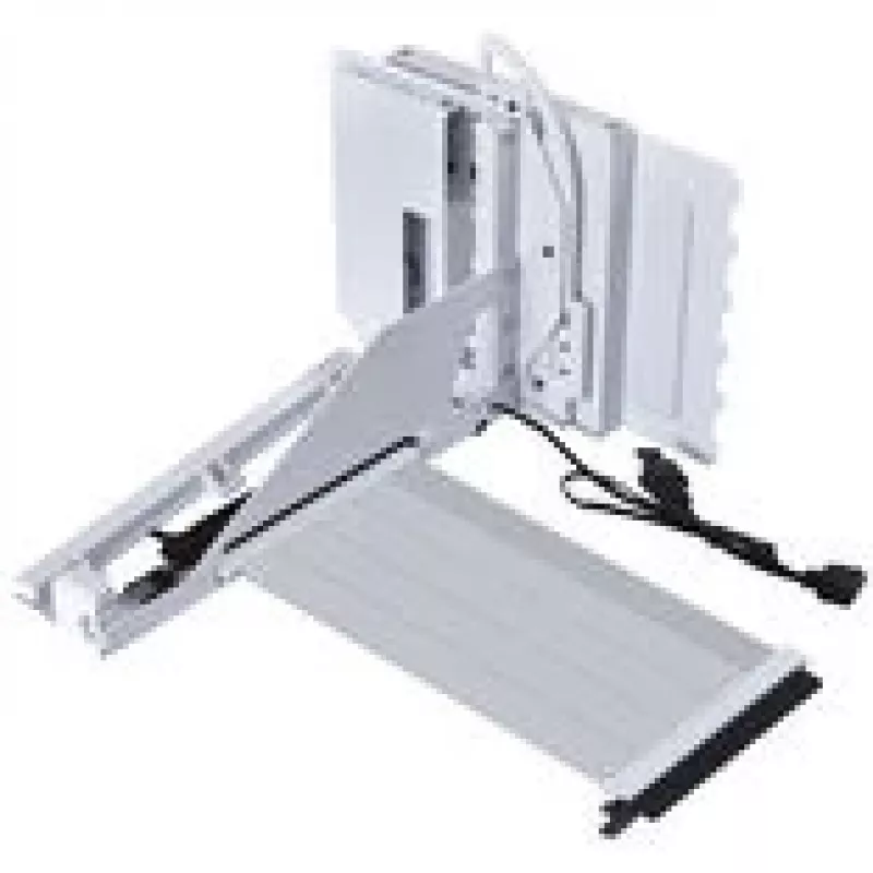 Sada pre vertikálnu montáž GPU Lian Li G89.VG4-5-V4W.00 s PCIe 5.0 riser káblom, biela