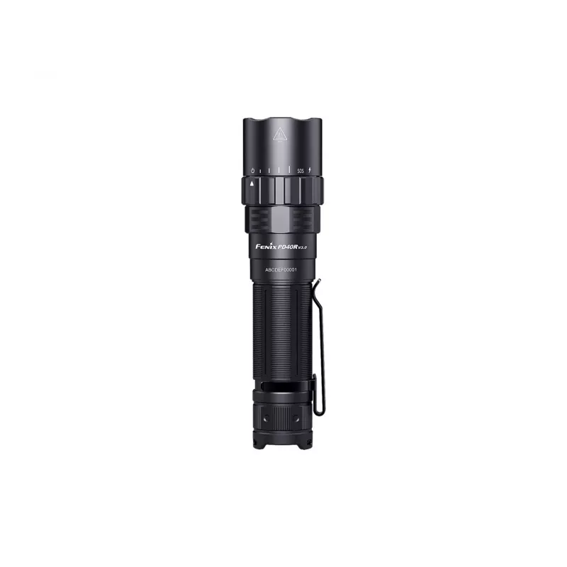 Ručná baterka Fenix PD40R V3.0 čierna LED 3000 lm 5000 mAh