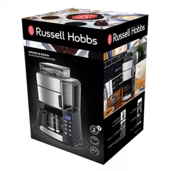 Russell Hobbs kávovar Grind & Brew strieborný 25610-56 2561056 (25610-56)