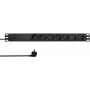 LogiLink príslušenstvo PDU 7x CEE 7/3 zásuvka (PDU7C02)
