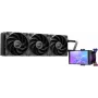 Antec Vortex View 360 AIO vodné chladenie procesora s LCD displejom, 120 mm, čierne