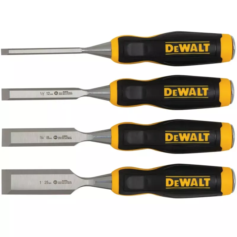 Sada dlát na drevo DeWALT DWHT0-16063 4-dielna