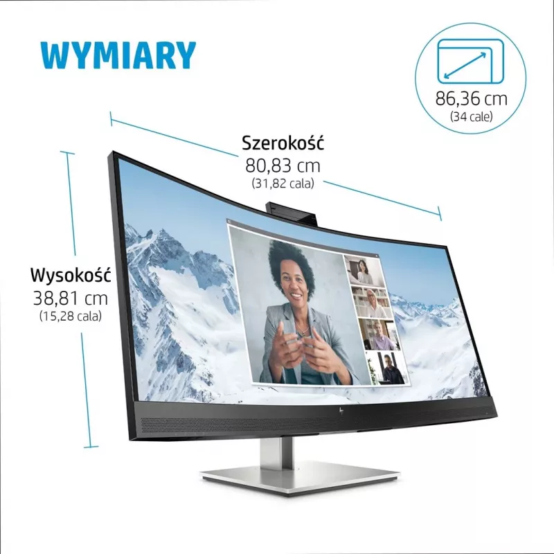 Monitor HP E34m G4 34 palcov Wide Quad HD 3440 x 1440 pixelov