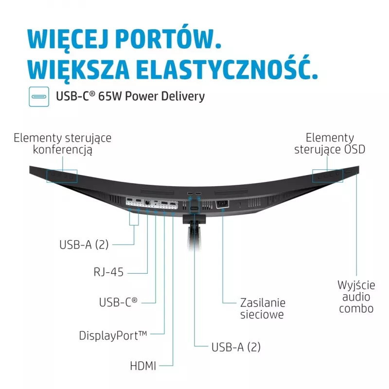 Monitor HP E34m G4 34 palcov Wide Quad HD 3440 x 1440 pixelov
