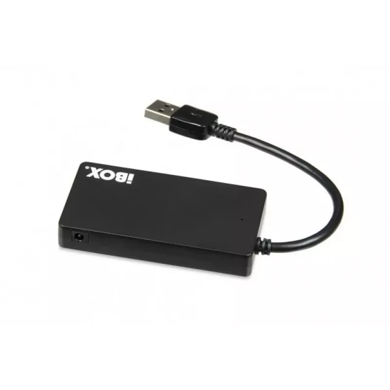 iBox IUH3F56 Interface-Hub USB 3.2 Gen 1 (3.1 Gen 1) Type-A 5000 Mbit/s čierna