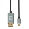 Videokábel adaptér IBOX ITVCDP4K USB Type-C na DisplayPort 1,8 m čierny