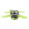 HEX BOTS | Interaktívny hračkový lezúci gekon na stenu RC robot | Zelená/Sivá