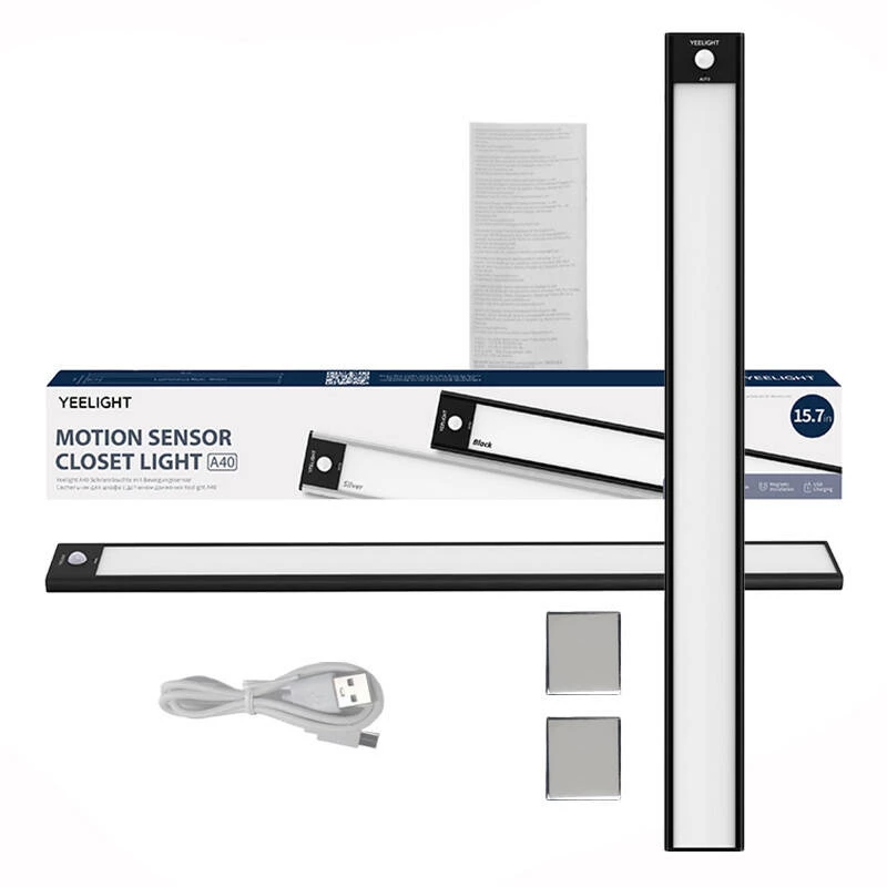 Yeelight Closet Light YLBGD-0045 Osvetlenie skrine so senzorom pohybu 40 cm čierna 4000 K