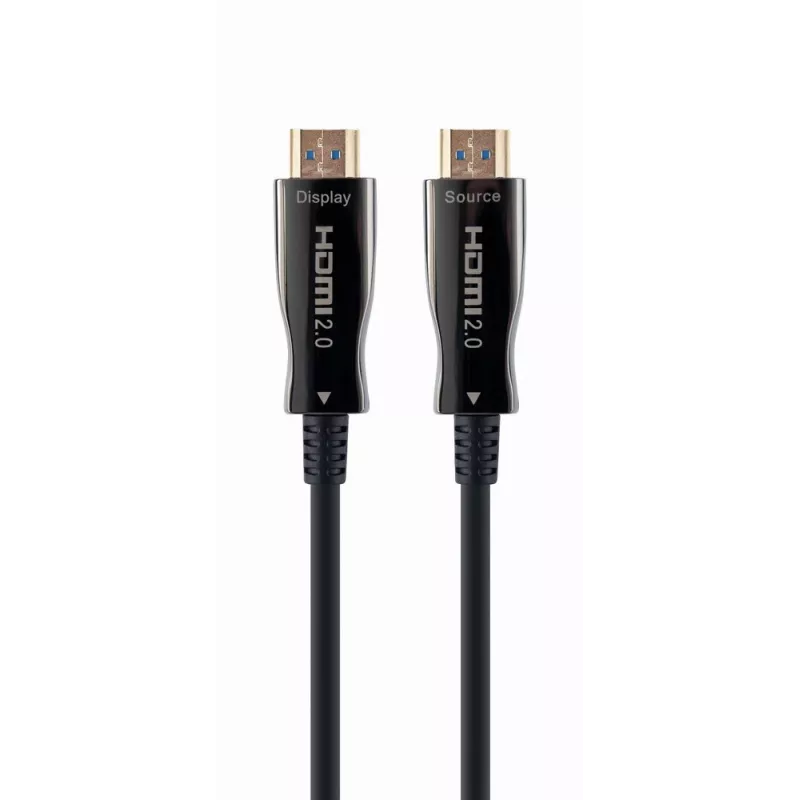 HDMI kábel Gembird CCBP-HDMI-AOC-50M-02 50 m, HDMI typ A, HDMI 2.0, 18 Gbit/s, čierny