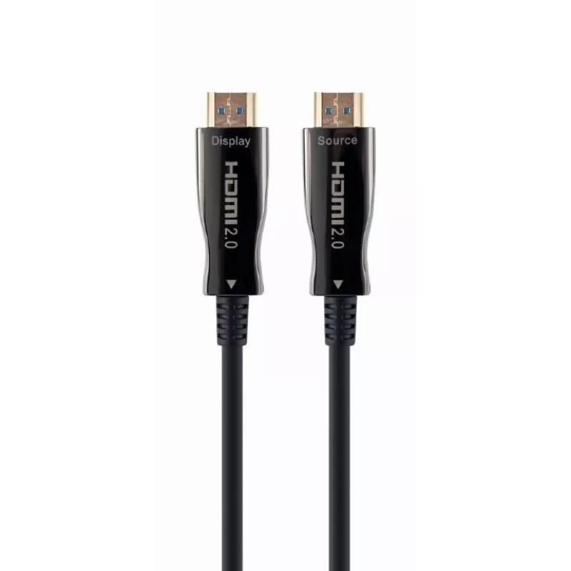 HDMI kábel Gembird CCBP-HDMI-AOC-50M-02 50 m, HDMI typ A, HDMI 2.0, 18 Gbit/s, čierny