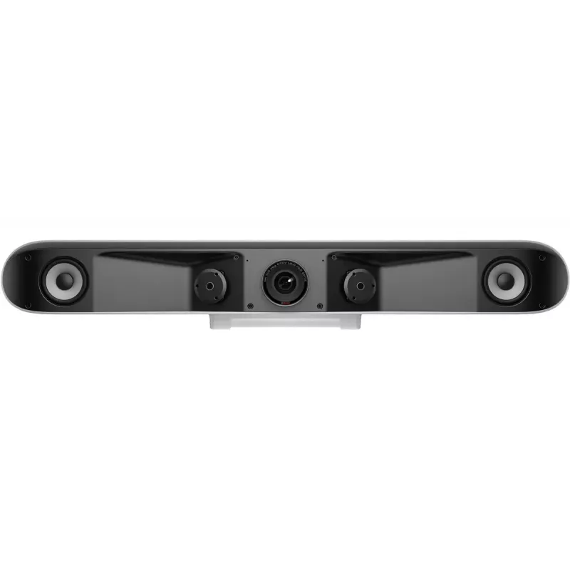 HP POLY POLY Studio X52 All‑In‑One video bar — 4K UHD, 30 fps, 95° zorné pole, 5-násobný digitálny zoom, Wi‑Fi, Bluetooth, Android, biela