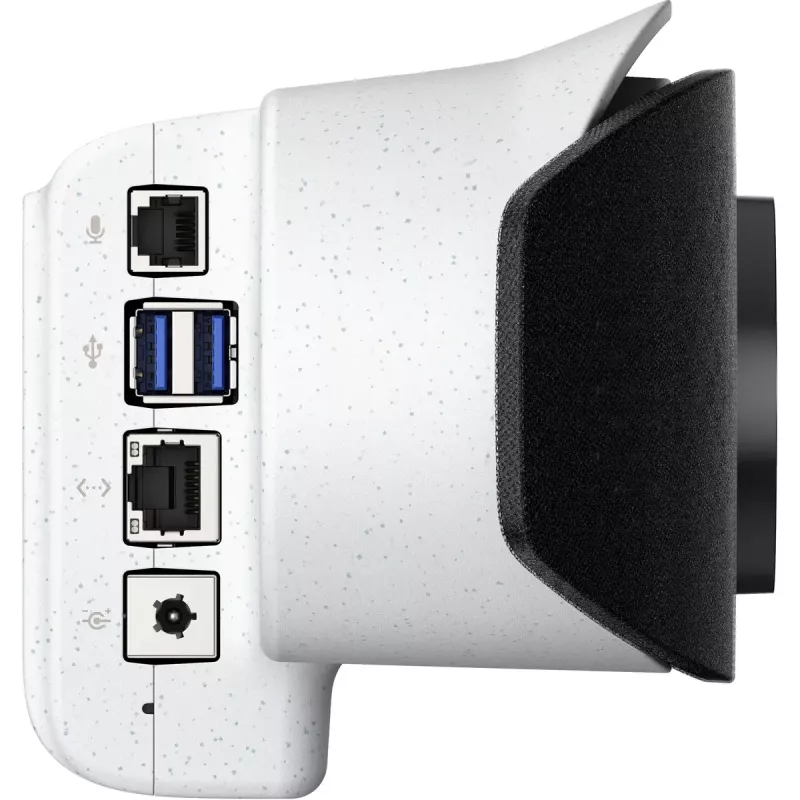 HP POLY POLY Studio X52 All‑In‑One video bar — 4K UHD, 30 fps, 95° zorné pole, 5-násobný digitálny zoom, Wi‑Fi, Bluetooth, Android, biela