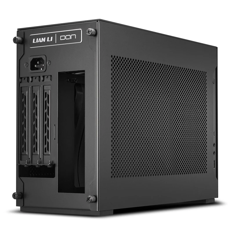 Lian Li A4-H2O X4 Mini-ITX skriňa, PCIe 4.0 riser kábel – čierna (A4-H2O X4) | ITwork