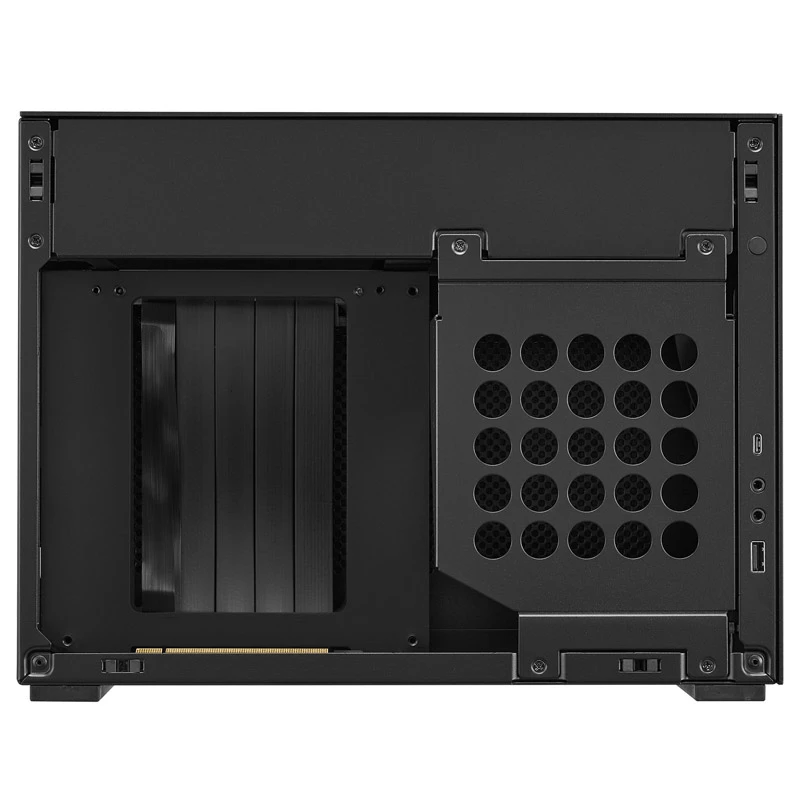 Lian Li A4-H2O X4 Mini-ITX skriňa, PCIe 4.0 riser kábel – čierna (A4-H2O X4) | ITwork