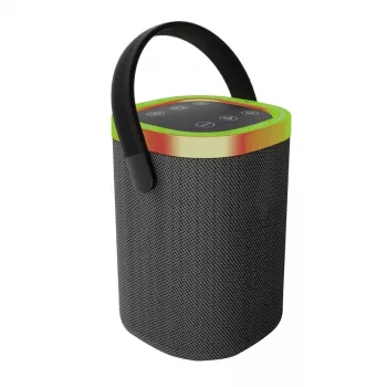 Prenosný reproduktor GEMBIRD SPK-BT-LED-06, Bluetooth, integrovaná LED, nabíjateľná batéria