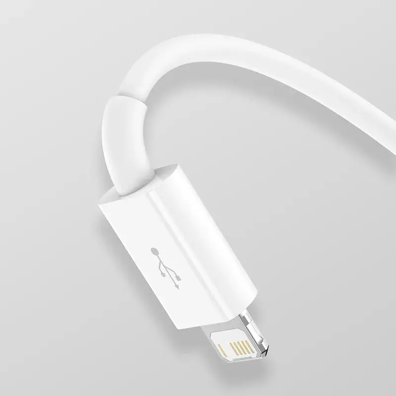 USB kábel Baseus Superior USB 2.0 1,5 m USB A USB C/Micro USB A/Lightning biely
