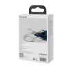 USB kábel Baseus Superior USB 2.0 1,5 m USB A USB C/Micro USB A/Lightning biely