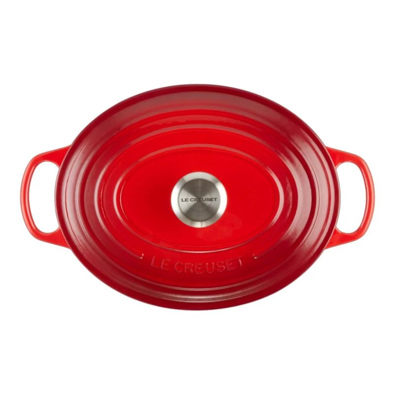 Le Creuset Signature pekáč oválny 31cm cherry red (21178310602430)