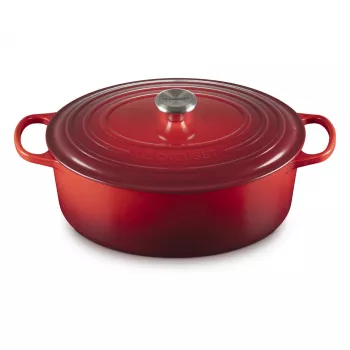 Le Creuset Signature oválny pekáč kirschrot 33 cm