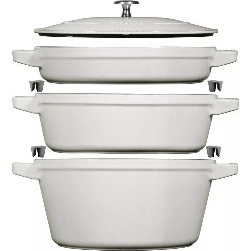 Staub La Cocotte 4,2 L okrúhly liatinový dusací pekáč