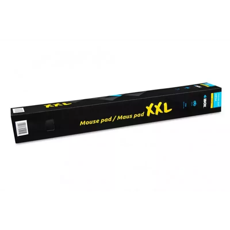 Podložka pod myš IBOX AURORA čierna model IMPG4 s dĺžkou 850 mm a šírkou 580 mm, hrúbka 3 mm