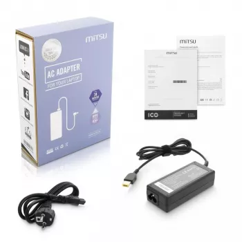 Napájací zdroj MITSU pre Lenovo 20V 3,25A (model 5ZM039) kompatibilná nabíjačka k notebooku