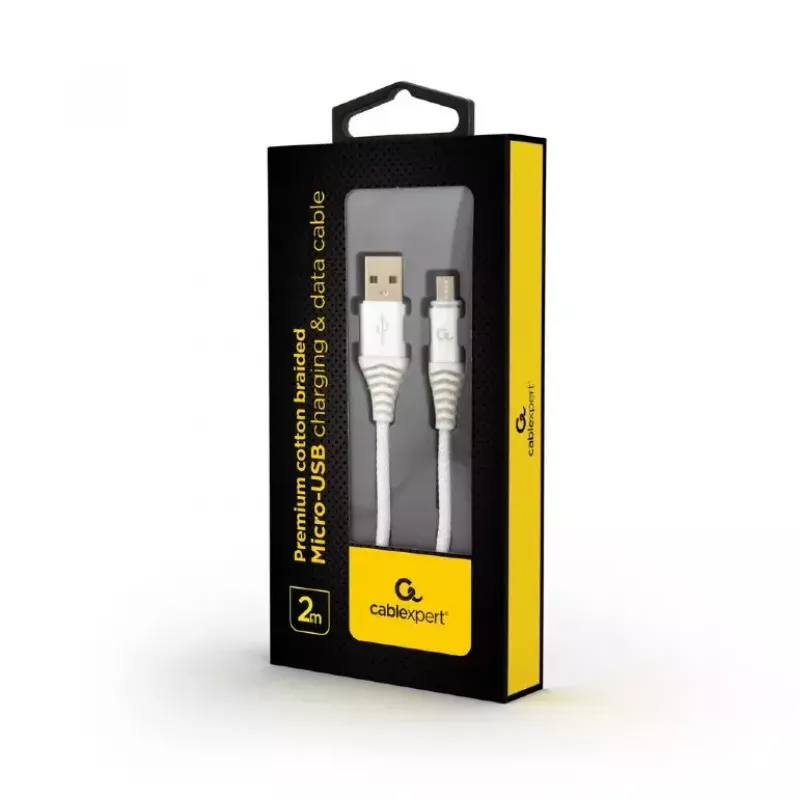 USB kábel Cablexpert CC-USB2B-AMMBM-2M-BW2