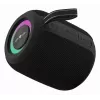 Mono prenosný reproduktor GEMBIRD GMB Audio SPK-BT-LED-05-BK — 8 W RMS, 6,6 cm menič, Bluetooth, podpora MicroSD, čierny valec
