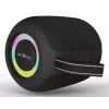 Mono prenosný reproduktor GEMBIRD GMB Audio SPK-BT-LED-05-BK — 8 W RMS, 6,6 cm menič, Bluetooth, podpora MicroSD, čierny valec